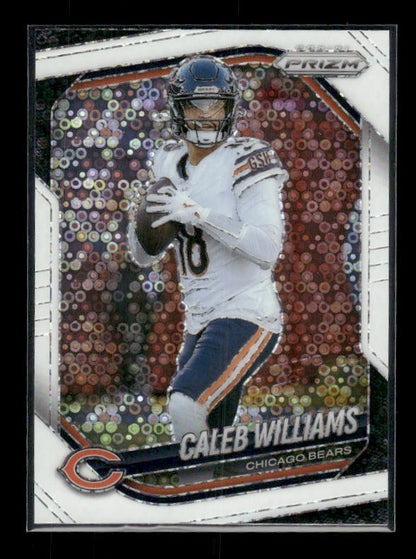 Caleb Williams - 2025 Prizm Football - White Disco