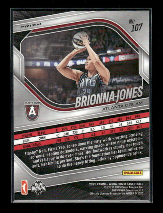 Brionna Jones - 2025 Prizm WNBA - WNBA Logo Prizm