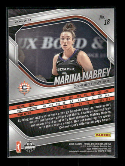 Marina Mabrey - 2025 Prizm WNBA - Green Prizm