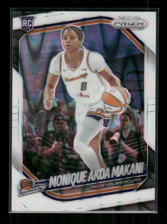 Monique Akoa Makani - 2025 Prizm WNBA - White Seismic - Rookie