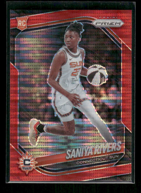 Saniya Rivers - 2025 Prizm WNBA - Red Pulsar /299 - Rookie
