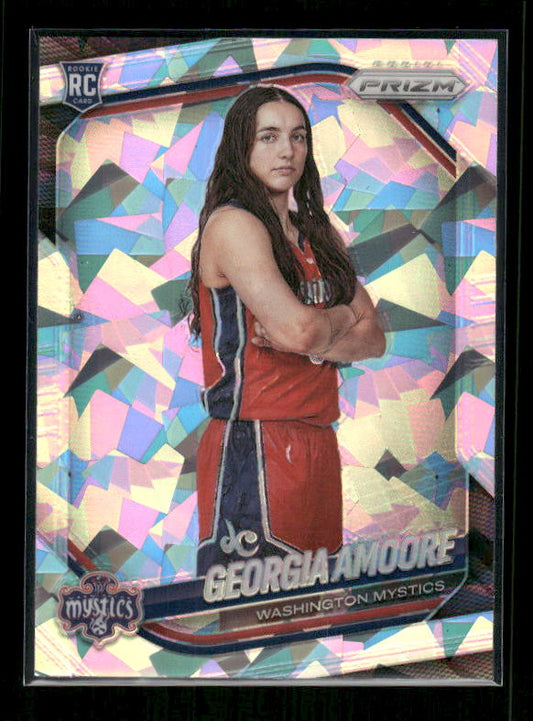Georgia Amoore - 2025 Prizm WNBA - Ice Prizm - Rookie