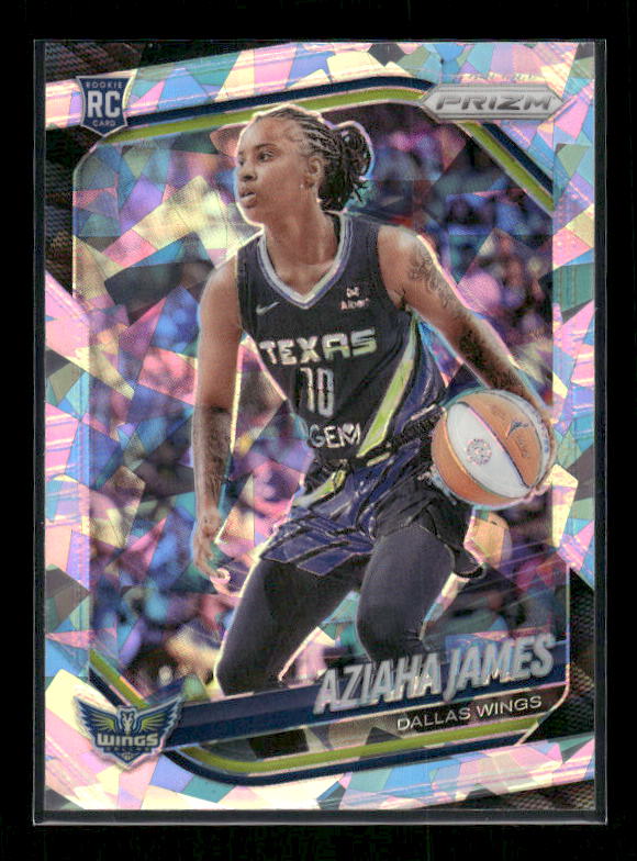 Aziaha James - 2025 Prizm WNBA - Cracked Ice - Rookie