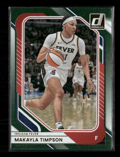 Makayla Timpson - 2026 Donruss WNBA - Green Shimmer