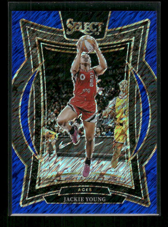 Jackie Young - 2025 Select WNBA - Blue Shimmer /7