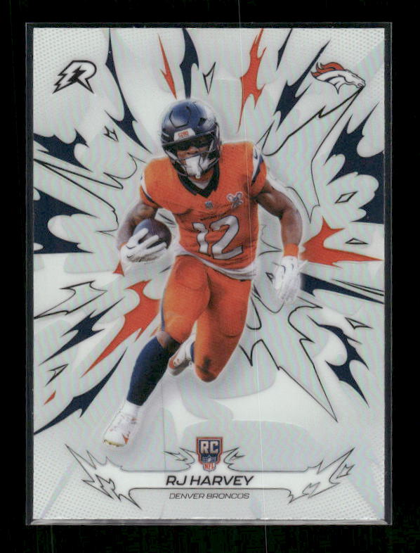 RJ Harvey - 2025 Resurgence Football - Refractor - Rookie