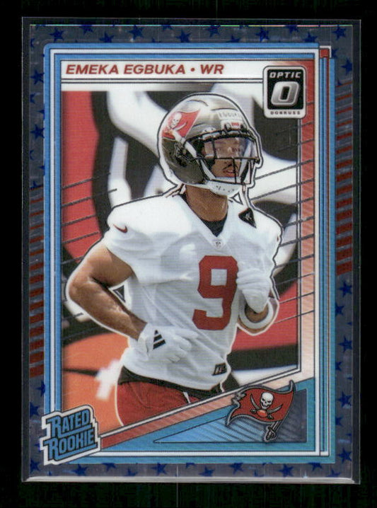 Emeka Egbuka - 2025 Optic Football - Stars - Rated Rookie