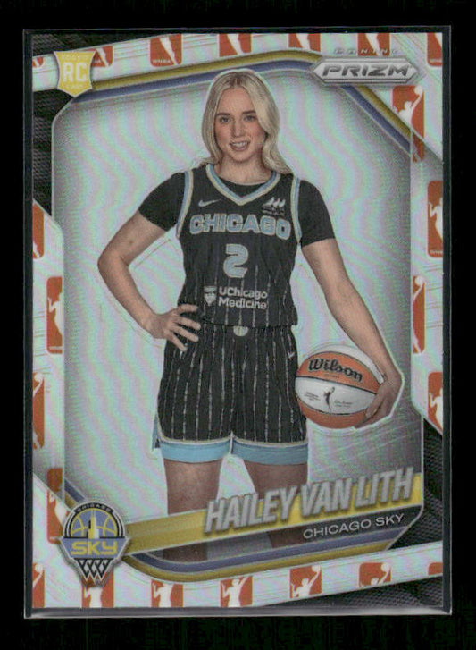 Hailey Van Lith - 2025 Prizm WNBA - WNBA Logo Prizm - Rookie Variation