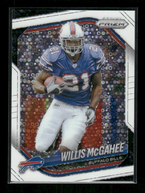 Willis McGahee - 2025 Prizm Football - White Disco