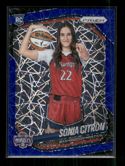 Sonia Citron - 2025 Prizm WNBA - Blue Velocity - Rookie Variation