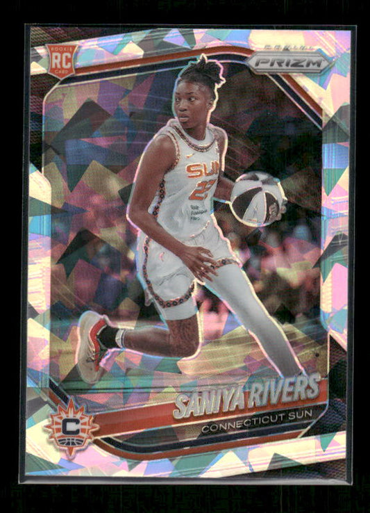 Saniya Rivers - 2025 Prizm WNBA - Ice Prizm - Rookie