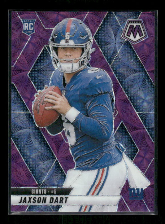 Jaxson Dart - 2025 Mosaic Football - Purple Scope - Rookie