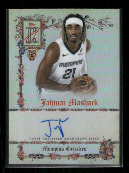 Jahmai Mashack - 2025/26 Topps Signature Class Basketball - Manuscripts Auto - Rookie