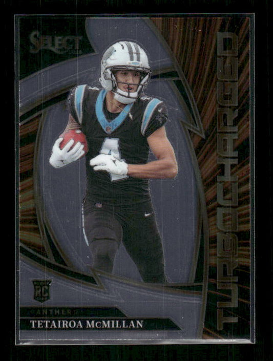 Tetairoa McMillan - 2025 Select Football - Turbocharged - Rookie