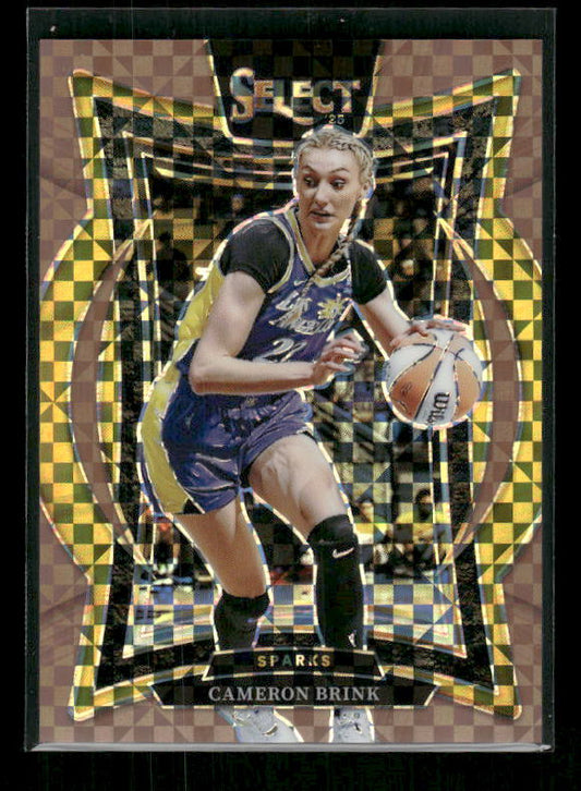 Cameron Brink - 2025 Prizm WNBA - Bronze Checker /49