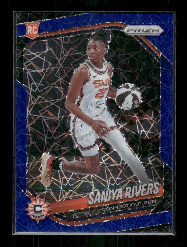 Saniya Rivers - 2025 Prizm WNBA - Blue Velocity - Rookie