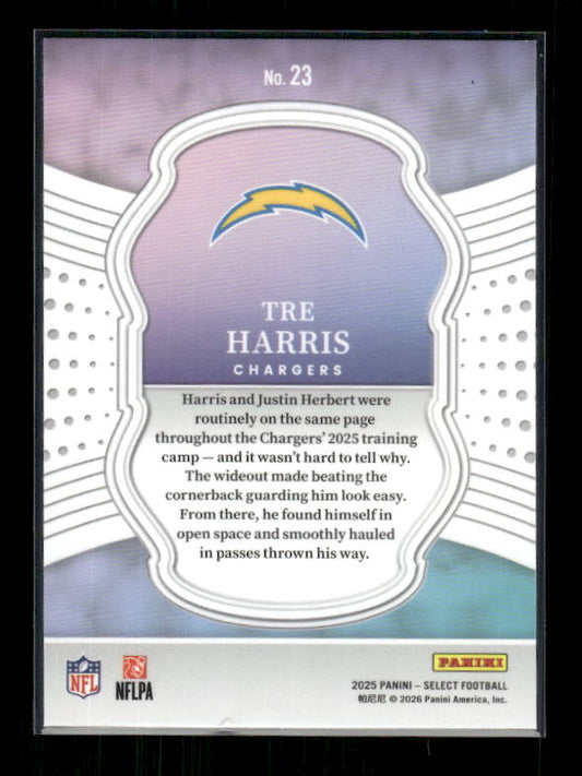 Tre Harris - 2025 Select Football - Select Certified - Rookie