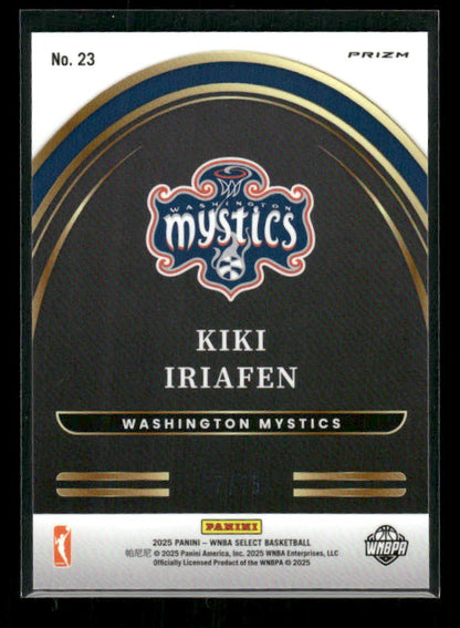 Kiki Iriafen - 2025 Select WNBA - Future White Disco /75 - Rookie