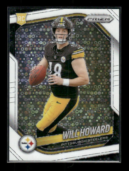 Will Howard - 2025 Prizm Football - White Disco - Rookie