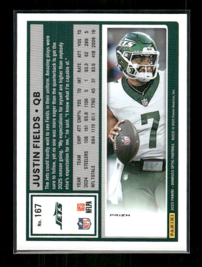 Justin Fields - 2025 Optic Football - Stars