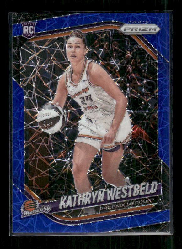 Kathryn Westbeld - 2025 Prizm WNBA - Blue Velocity - Rookie