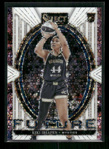 Kiki Iriafen - 2025 Select WNBA - Future White Disco /75 - Rookie