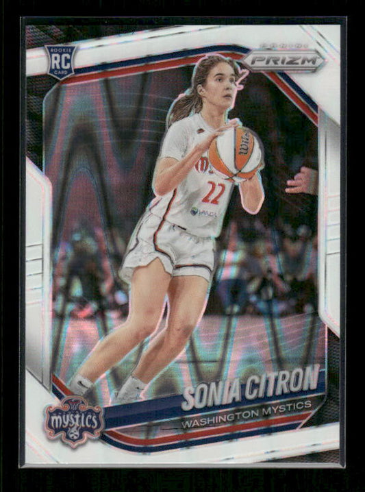 Sonia Citron - 2025 Prizm WNBA - White Seismic - Rookie