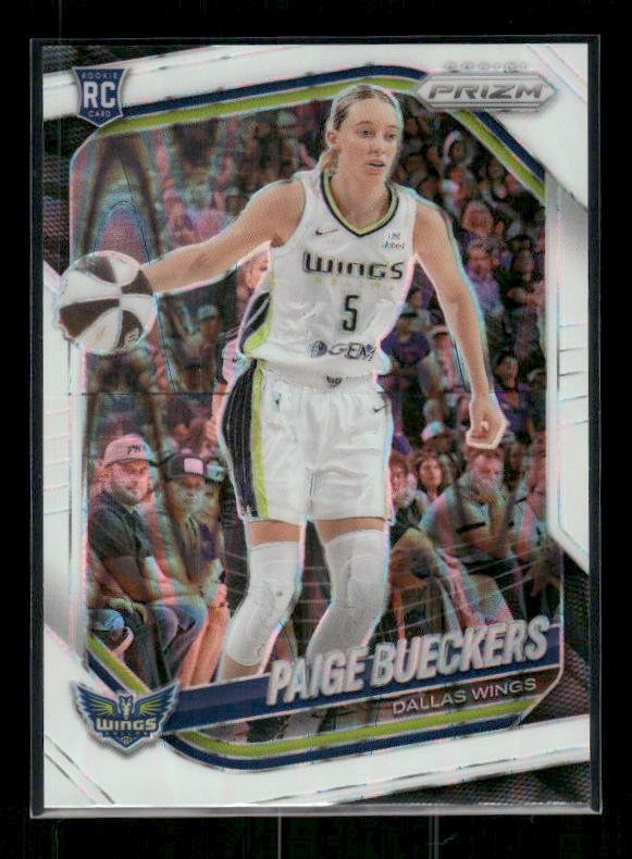 Paige Bueckers - 2025 Prizm WNBA - White Seismic - Rookie