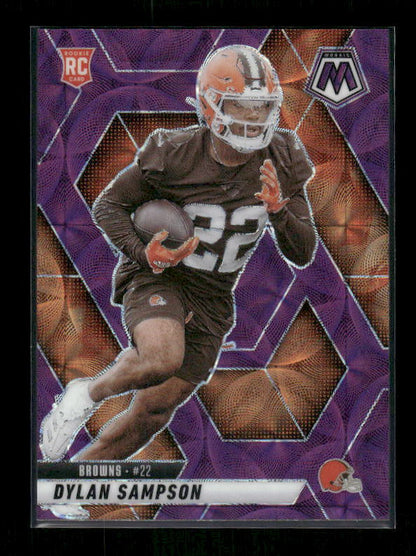 Dylan Sampson - 2025 Mosaic Football - Purple Scope - Rookie