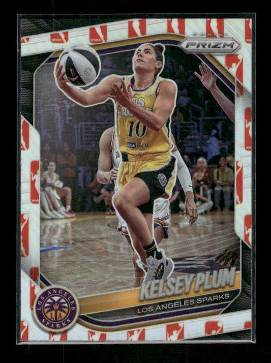 Kelsey Plum - 2025 Prizm WNBA - WNBA Logo