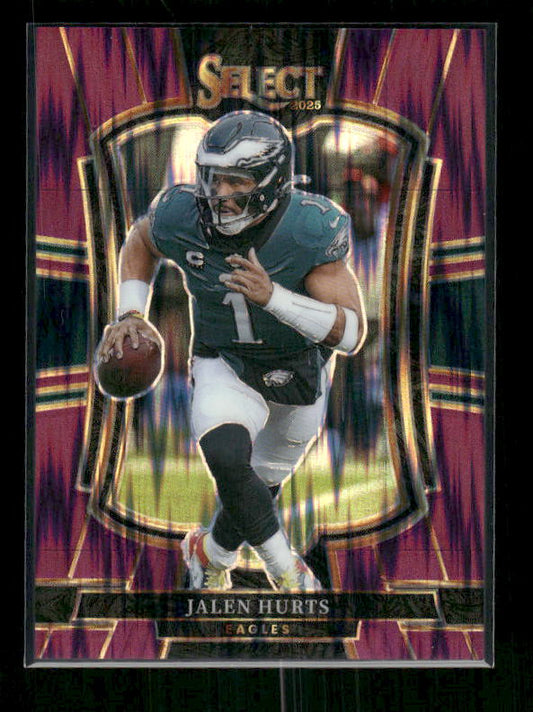 Jalen Hurts - 2025 Select Football - Purple Shock /699