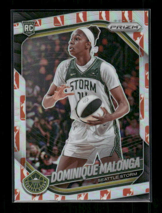 Dominique Malonga - 2025 Prizm WNBA - WNBA Logo Prizm - Rookie