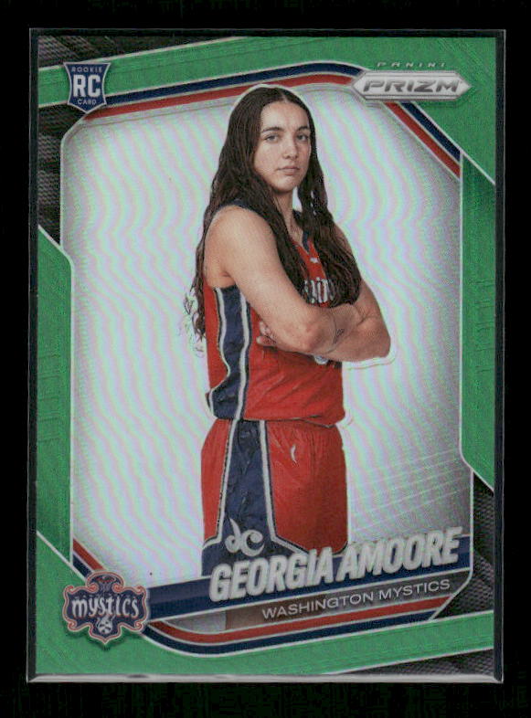 Georgia Amoore - 2025 Prizm WNBA - Green Prizm - Rookie