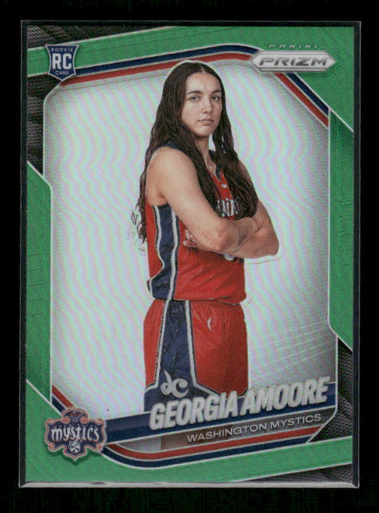 Georgia Amoore - 2025 Prizm WNBA - Green Prizm - Rookie