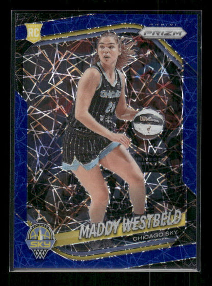 Maddy Westbeld - 2025 Prizm WNBA - Blue Velocity - Rookie