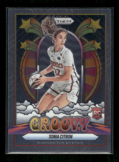 Sonia Citron - 2025 Prizm WNBA - Groovy - Rookie