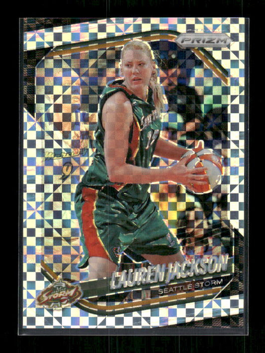 Lauren Jackson - 2025 Prizm WNBA - Checkerboard SSP