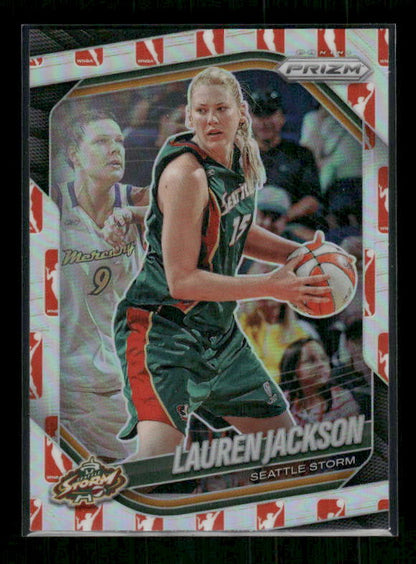 Lauren Jackson - 2025 Prizm WNBA - WNBA Logo Prizm