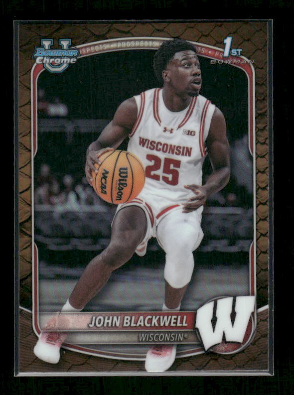 John Blackwell - 2025-26 Bowman Basketball - Reptilian - 1st Bowman