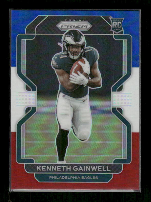 Kenneth Gainwell - 2021 Panini Prizm - Red White & Blue - Rookie