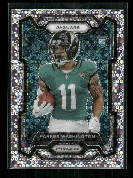 Parker Washington - 2023 Prizm Football - No Huddle - Rookie Variation