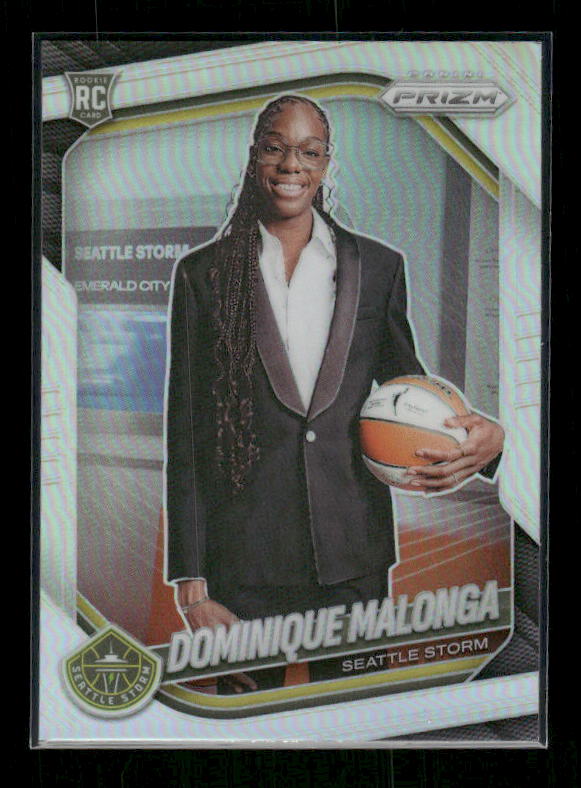 Dominique Malonga - 2025 Prizm WNBA - Silver Prizm - Rookie Variation
