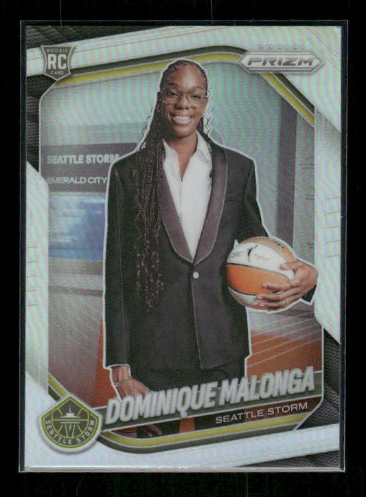 Dominique Malonga - 2025 Prizm WNBA - Silver Prizm - Rookie Variation