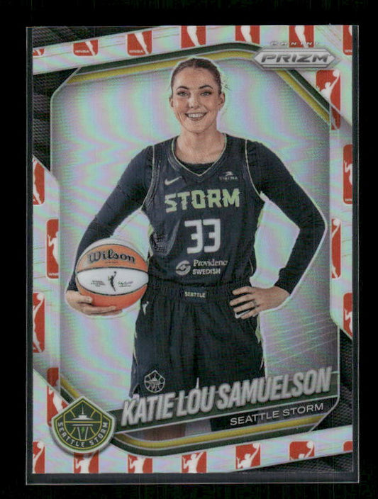 Katie Lou Samuelson - 2025 Prizm WNBA - WNBA Logo Prizm