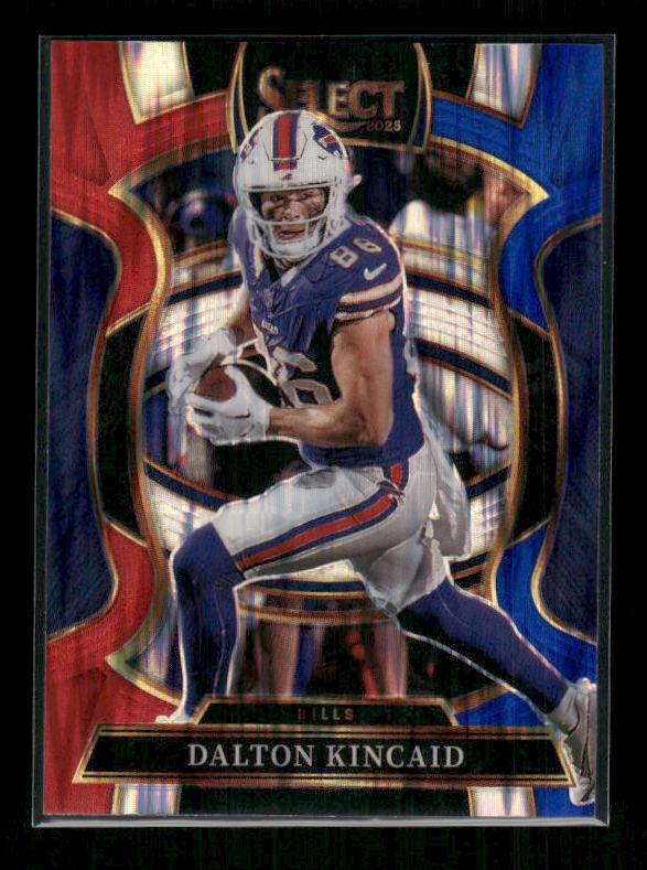 Dalton Kincaid - 2025 Select Football - Red & Blue Shock