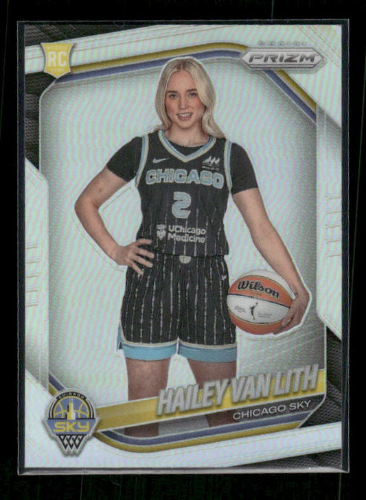 Hailey Van Lith - 2025 Prizm WNBA - Silver Prizm - Rookie Variation