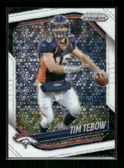Tim Tebow - 2025 Prizm Football - White Disco