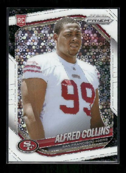 Alfred Collins - 2025 Prizm Football - White Disco - Rookie