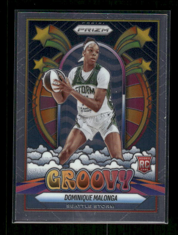 Dominique Malonga - 2025 Prizm WNBA - Groovy - Rookie