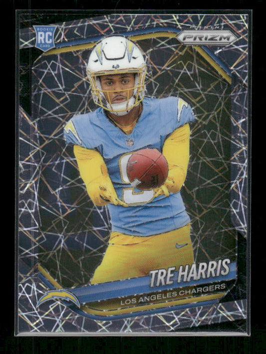 Tre Harris - 2025 Prizm Football - Lazer Prizm - Rookie